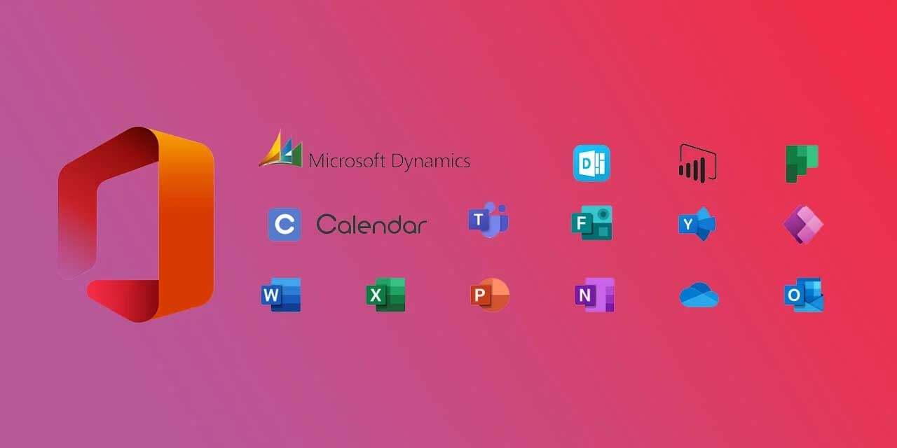 Microsoft Office 365 list of Applications and their uses